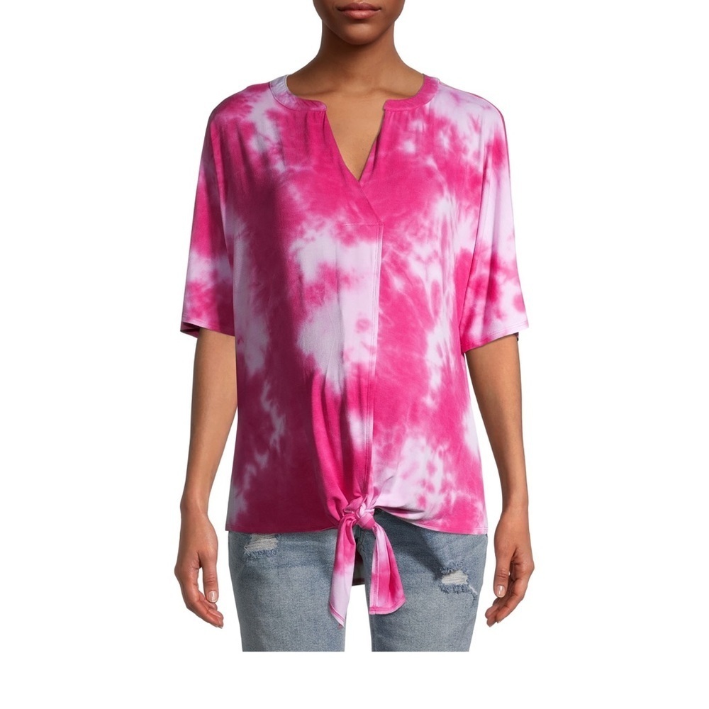 Women's Maternity Tie-Front Top
